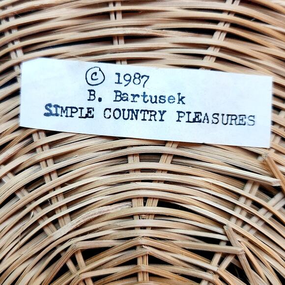 Vintage 1987 Christmas Needlepoint Wall Basket Christmas is Caring and Sharing - Picture 8 of 9